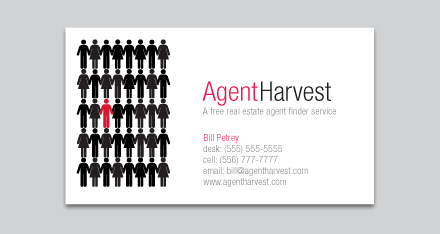 AgentHarvest business card