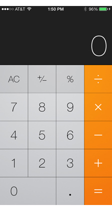 DesignTalk: Flat is cool Calculator