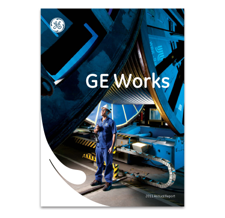 GE Works poster with small logo