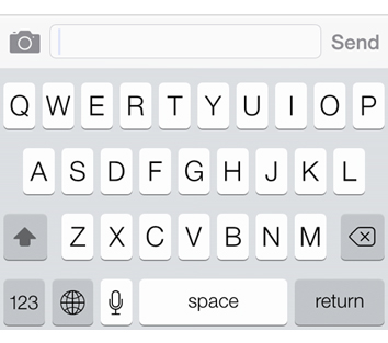 DesignTalk: Flat is cool Keyboard Before