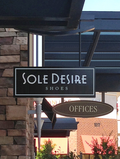 Sole Desire mod signage at the mall