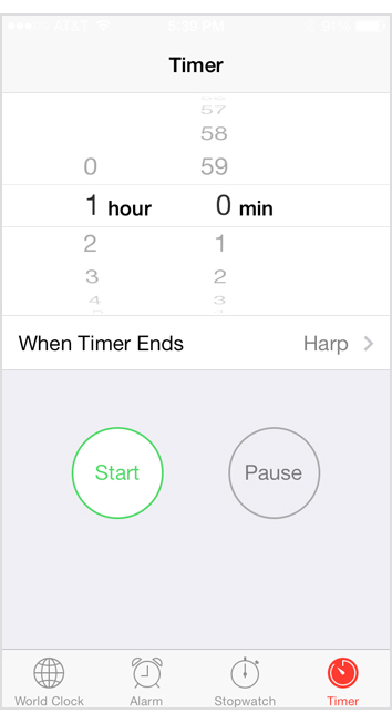 DesignTalk: Flat is cool Timer before 454